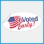"I Voted Early" Stickers