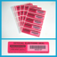 Non Residue Tamper Evident Tape Seal